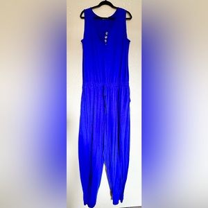 Sleeveless Pant Romper